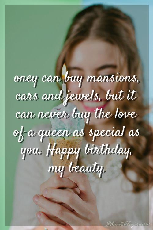 happy birthday wishes for wife status
